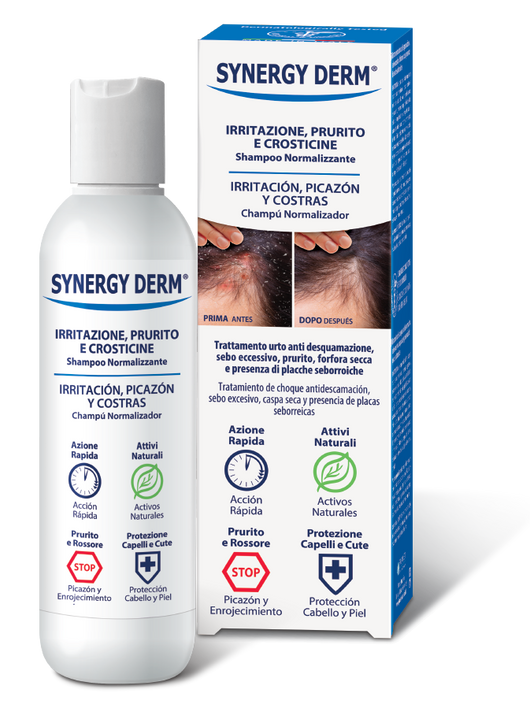 SYNERGY DERM SHAMPOO PRURITO E CROSTICINE 200 ML