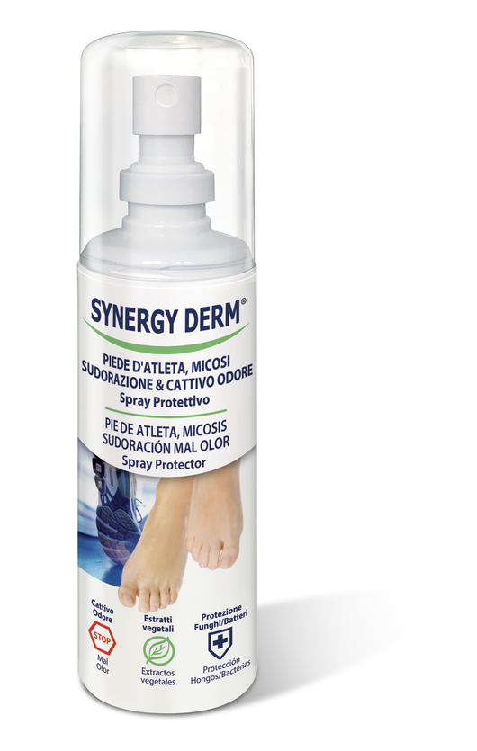 SYNERGY DERM SPRAY PER PIEDE D’ATLETA, 100 ML