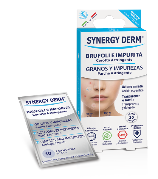 SYNERGY DERM PATCH BRUFOLI IMPURITA’ 30 PEZZI