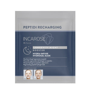 Maschera idrogel rigenerante ai peptidi